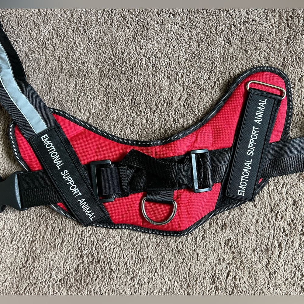 Emotional Support Animal (ESA) Vest Size XL with light padding